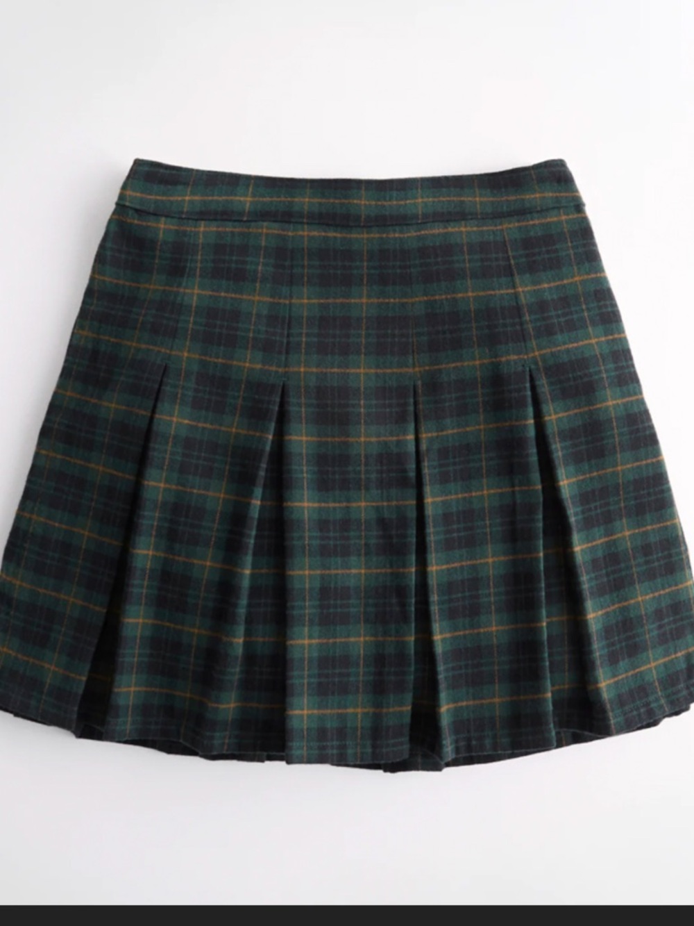 NWT Hollister Ultra High Rise Plaid Skirt